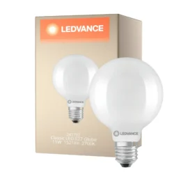 Ledvance Classic LED E27 Globe Filament Matt 11W 1521lm - 827 Extra Varm Vit | Ersättare 100W