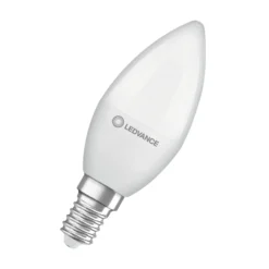 Ledvance Classic LED E14 Kronljus Matt 4.9W 470lm - 827 Extra Varm Vit | Ersättare 40W