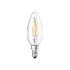 Ledvance Classic LED E14 Kronljus Filament Klar 4W 470lm - 827 Extra Varm Vit | Ersättare 40W