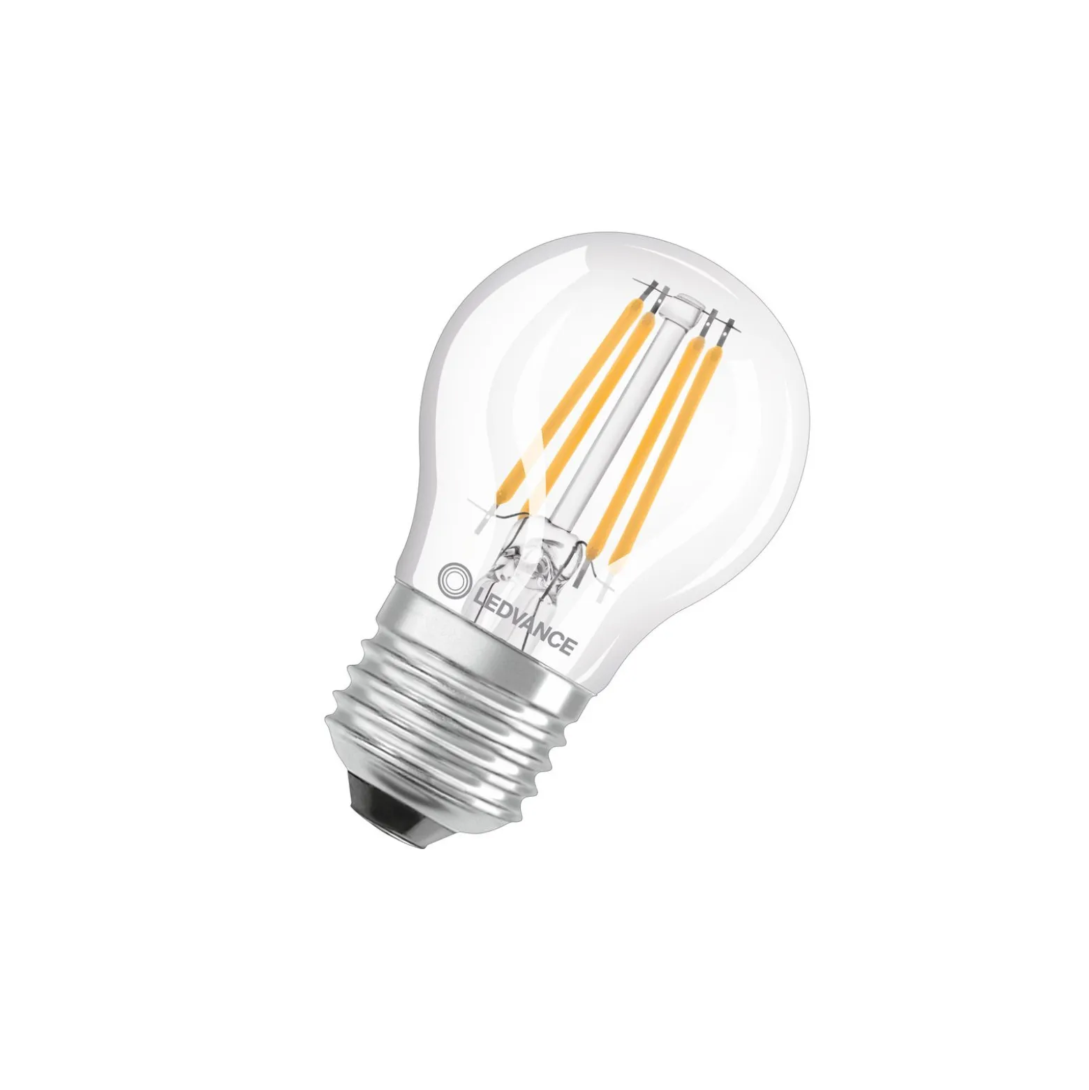 Ledvance Classic LED E27 Päron Filament Klar 3.4W 470lm - 927 Extra Varm Vit | Bästa färgåtergivning - Dimbar - Ersättare 40W