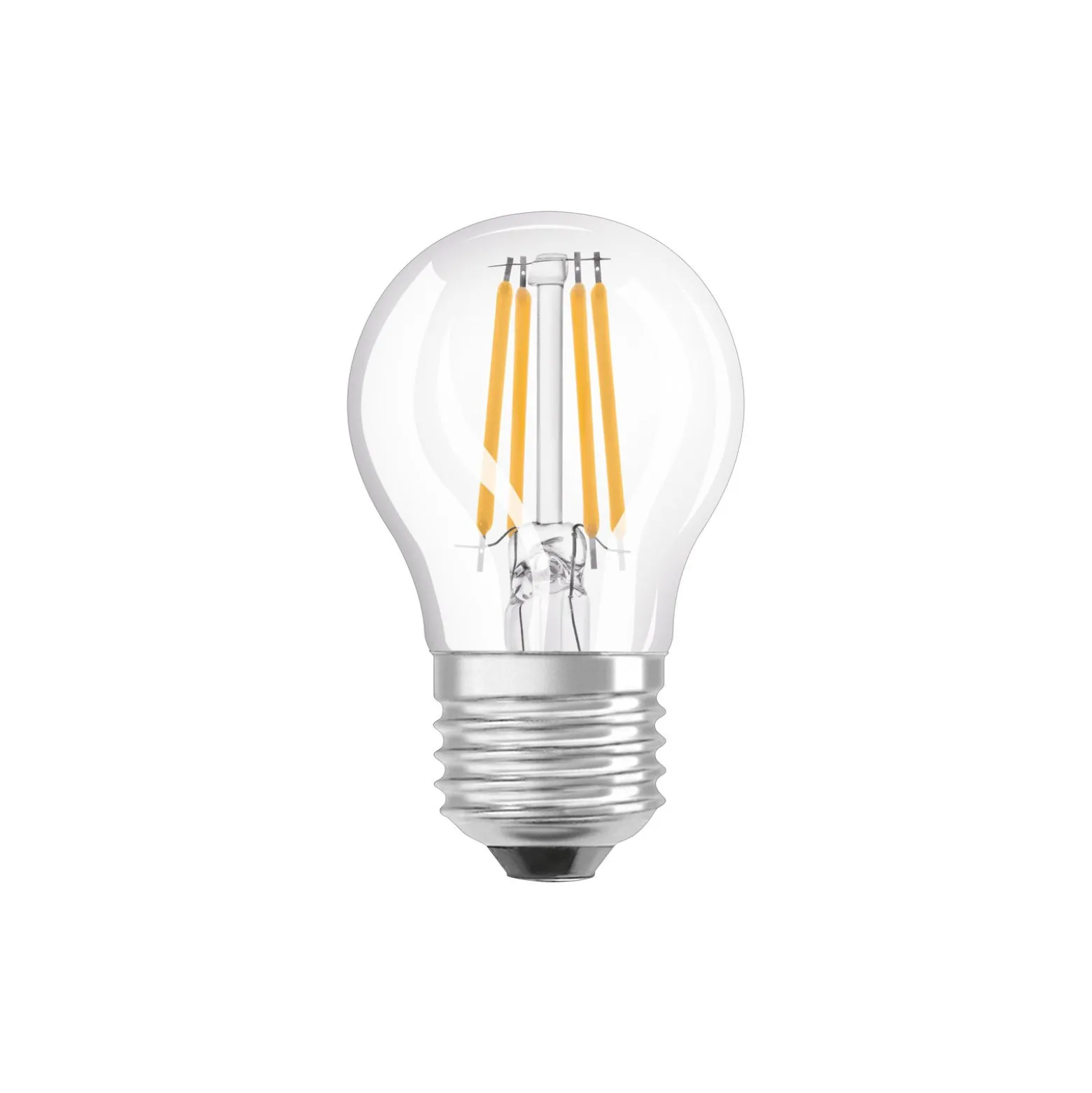 Ledvance Classic LED E27 Päron Filament Klar 3.4W 470lm - 927 Extra Varm Vit | Bästa färgåtergivning - Dimbar - Ersättare 40W