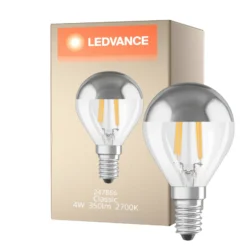 Ledvance Classic LED E14 Päron Filament Klar 4W 350lm - 827 Extra Varm Vit | Ersättare 35W