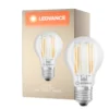 Ledvance Classic LED E27 Päron Filament Klar 7.5W 1055lm - 840 Kallvit | Ersättare 75W
