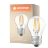 Ledvance Classic LED E27 Päron Filament Klar 4.2W 470lm - 927 Extra Varm Vit | Bästa färgåtergivning - Dimbar - Ersättare 40W