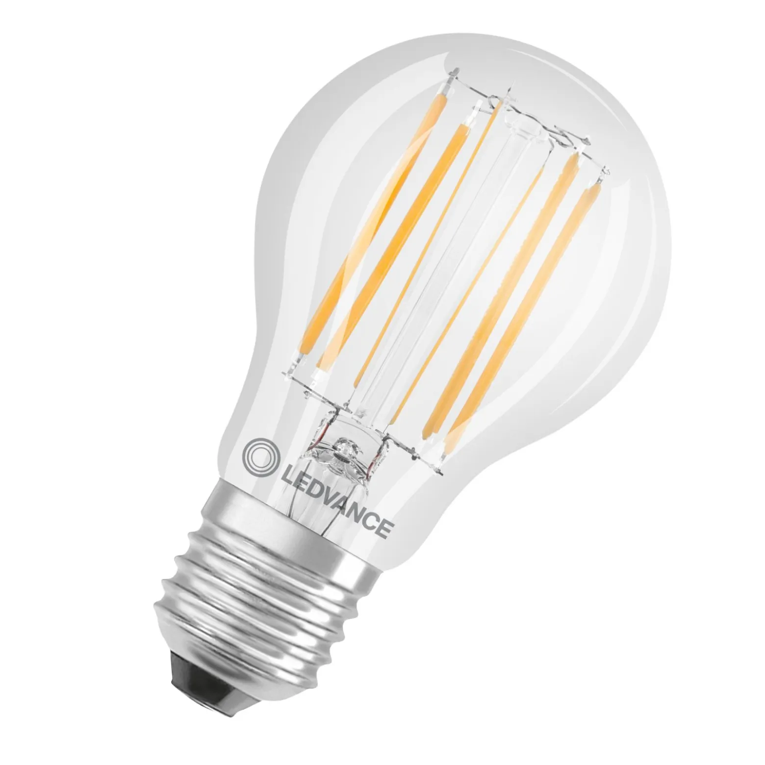 Ledvance Classic LED E27 Päron Filament Klar 7.5W 1055lm - 827 Extra Varm Vit | Ersättare 75W