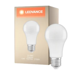 Ledvance Classic LED E27 Päron Matt 13W 1521lm - 827 Extra Varm Vit | Ersättare 100W