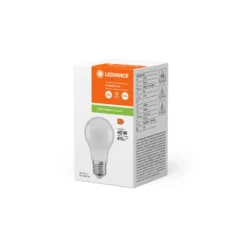 Ledvance Classic LED E27 Päron Matt 4.9W 470lm - 840 Kallvit | Ersättare 40W