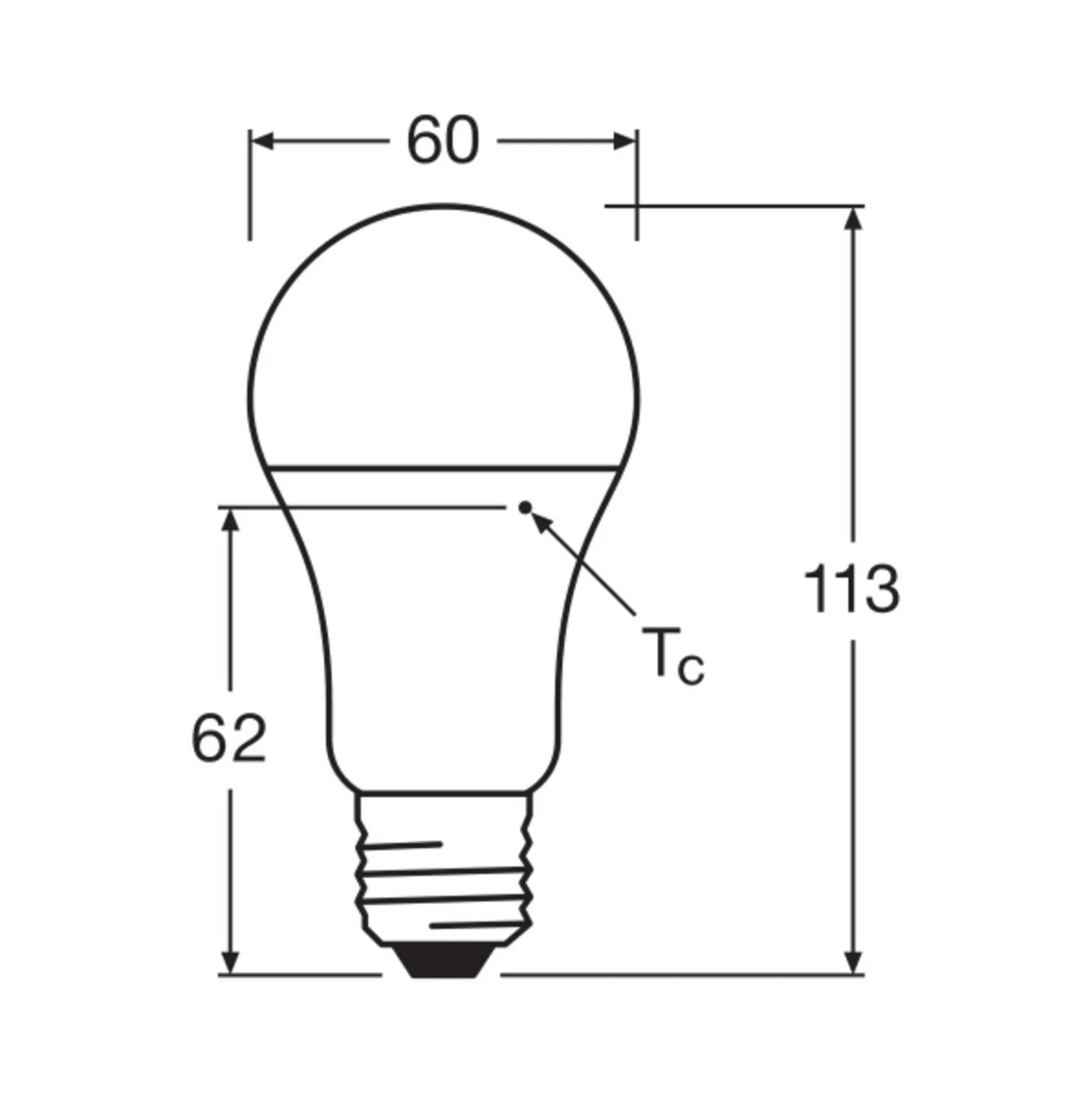 Ledvance Classic LED E27 Päron Matt 10W 1055lm - 840 Kallvit | Ersättare 75W