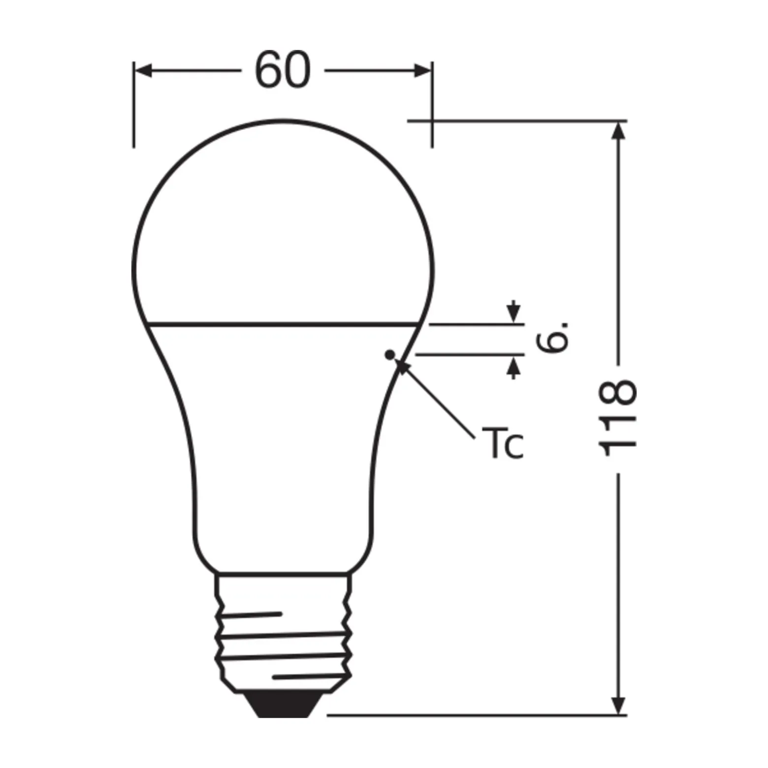 Ledvance Classic LED E27 Päron Matt 14W 1521lm - 840 Kallvit | Ersättare 100W