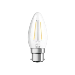 Ledvance Classic Performance LED Lampa B22d Kronljus Filament Klar 2.5W 250lm - 827 Extra Varm Vit | Ersättare 25W