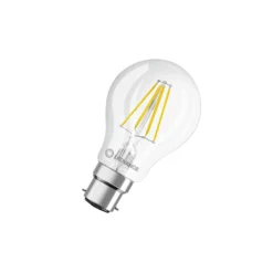 Ledvance Classic Performance LED Lampa B22d Päron Filament Klar 6.5W 806lm - 827 Extra Varm Vit | Ersättare 60W