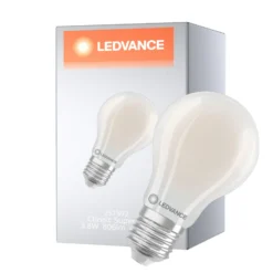 Ledvance Classic Superior LED Lampa E27 Päron Filament Matt 3.8W 806lm - 840 Kallvit | Ersättare 60W
