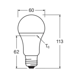 Ledvance Classic Superior LED Lampa E27 Päron Filament Matt 10W 1055lm - 827 Extra Varm Vit | Ersättare 75W