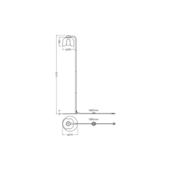 Ledvance Decor Corolle Golvlampa Apelsin | 270mm - Passande för E27