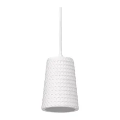 Ledvance Decor Gips/Stål Cone Pendellampa Vit | Passande för E27