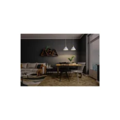 Ledvance Decor Gips/Stål/Trä Pendellampa Vit | Passande för E27