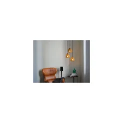 Ledvance Decor Papper Drop Gips/Stål Pendellampa Beige | Passande för 3X E27