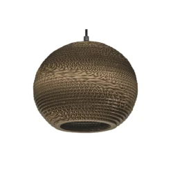 Ledvance Decor Pendellampa Boll Brun | Passande för 1x E27