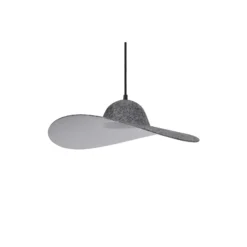 Ledvance Decor Pendellampa Felt Hat Grå | Passande för 1x E27