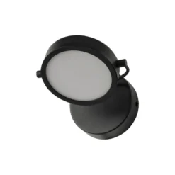 Ledvance Decor Puck Vägglampa Svart 11W 370lm - 930 Varm Vit | Bästa Färgåtergivning