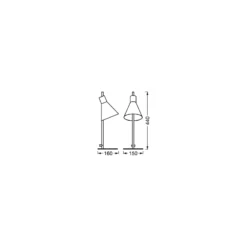 Ledvance Decor Tokio Svart 5W 260lm - 830 Varm Vit