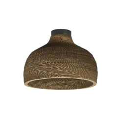 Ledvance Decor Vägg och Taklampa Hat Brun | Passande för 1x E27