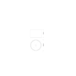 Ledvance Downlight Comfort Ram Svart D250