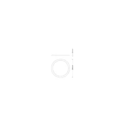Ledvance Downlight Comfort Utbytbar Ring Svart D250