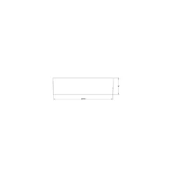 LedvanceDownlight Slim Alu Ram Vit D280