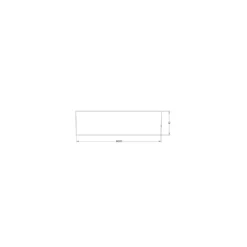 LedvanceDownlight Slim Alu Ram Vit D150