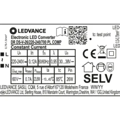 Ledvance Dr Ds-V-26/220-240/700 Pl Comp