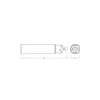 Ledvance Dulux-D LED 7W - 840 Kallvit | 4-Stift - Ersättare 18W