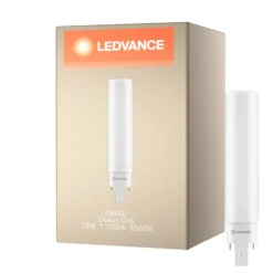 Ledvance DULUX LED D/E HF & AC Mains Value 10W 1100lm - 865 Dagsljus | Ersättare 26W