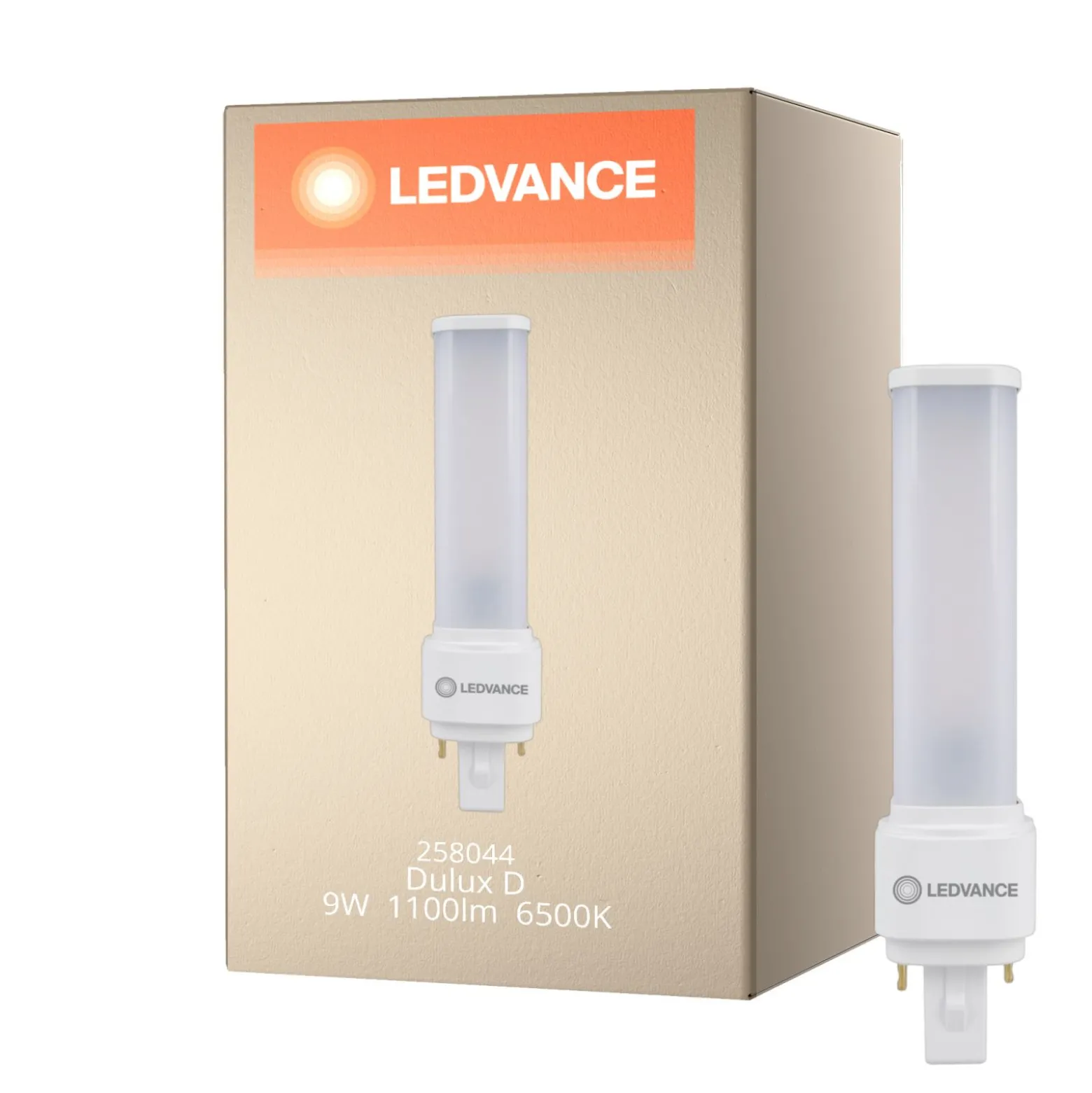 Ledvance DULUX LED D EM & AC Mains Value 9W 1100lm - 865 Dagsljus | Ersättare 26W