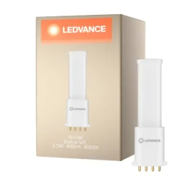 Ledvance Dulux-S/E LED Mains Value 3.5W 400lm - 840 Kallvit | Ersättare 7W