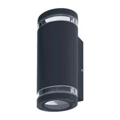 Ledvance Endura Classic Beam Vägglampa Grå Up & Down | Passande för 2x GU10