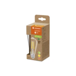 Ledvance Filament LED E27 Päron Klar 3.8W 806lm - 830 Varm Vit | Ersättare 60W