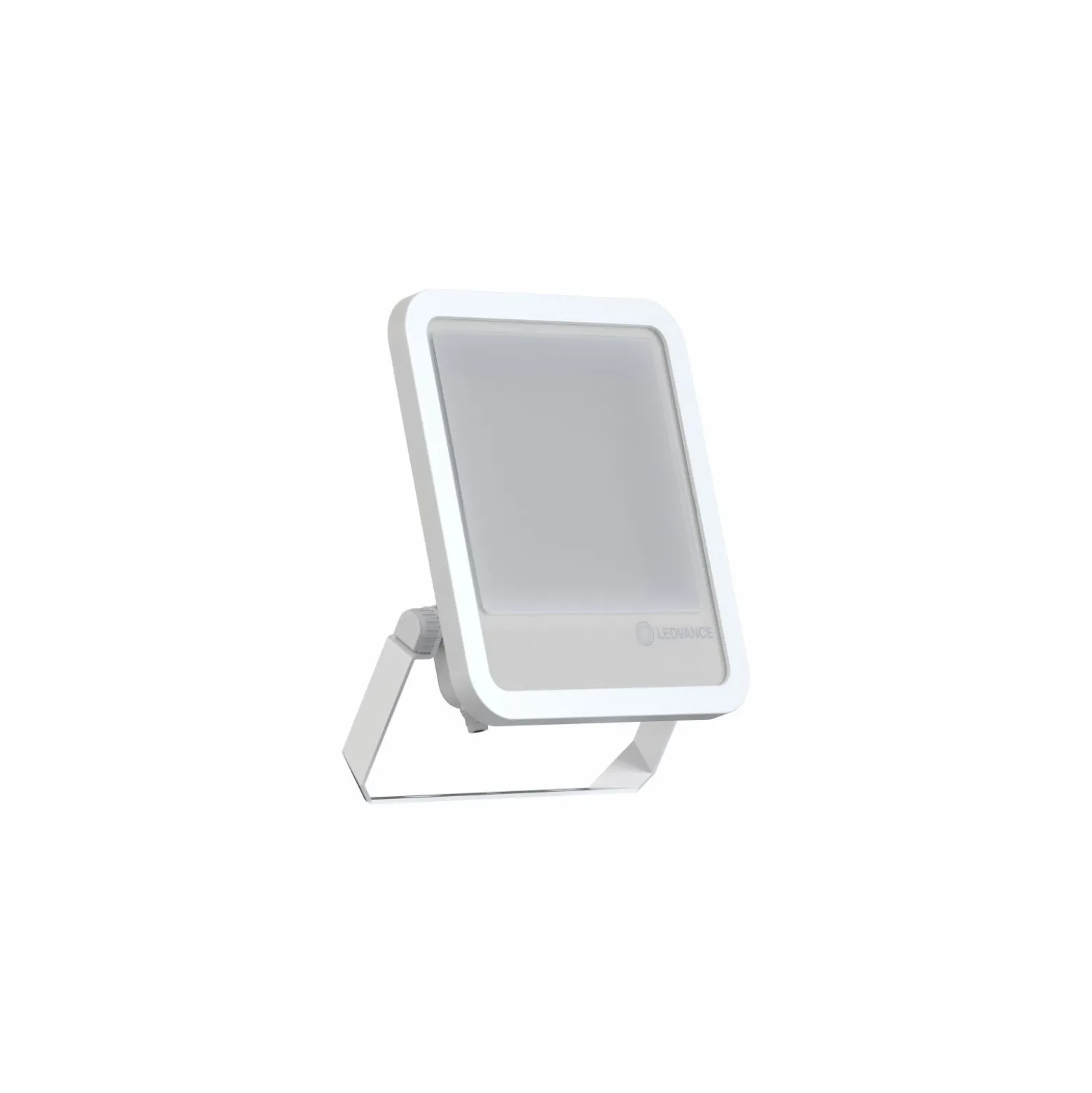 Ledvance Floodlight 150 Aluminium Vit 100W 15000lm 100D - 865 Dagsljus | IP66 -Symmetrisk