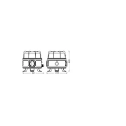 Ledvance LED Abetsbelysning Value Svart 30W 3700lm 100D - 865 Dagsljus | IP54 - Symmetrisk