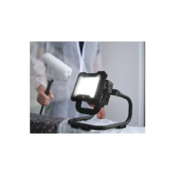 Ledvance LED Abetsbelysning Value Svart 40W 4500lm 100D - 840 Kallvit | IP54 - Batteri - Symmetrisk