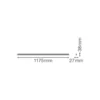 Ledvance LED Allmänbruksarmatur Linear Kompakt 20W 2000lm - 840 Kallvit | 120cm