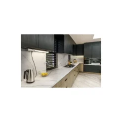 Ledvance LED Allmänbruksarmatur Linjär Flat Sockel USB Vit 10W 800lm - 840 Kallvit | Ersättare 1x21W