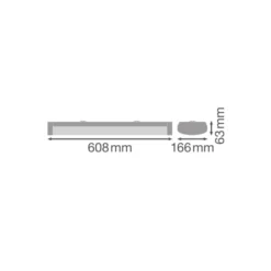 Ledvance LED Allmänbruksarmatur Vattentät 18W 2250lm - 830 Varm Vit | 60cm
