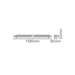 Ledvance LED Allmänbruksarmatur Vattentät 50W 6100lm - 865 Dagsljus | 150cm