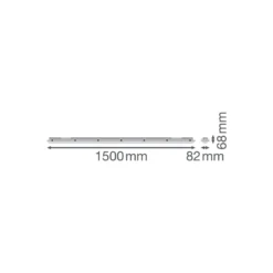 Ledvance LED Allmänbruksarmatur Vattentät Fukttät 46W 5750lm - 830 Varm Vit | 150cm - Dali Dimbar