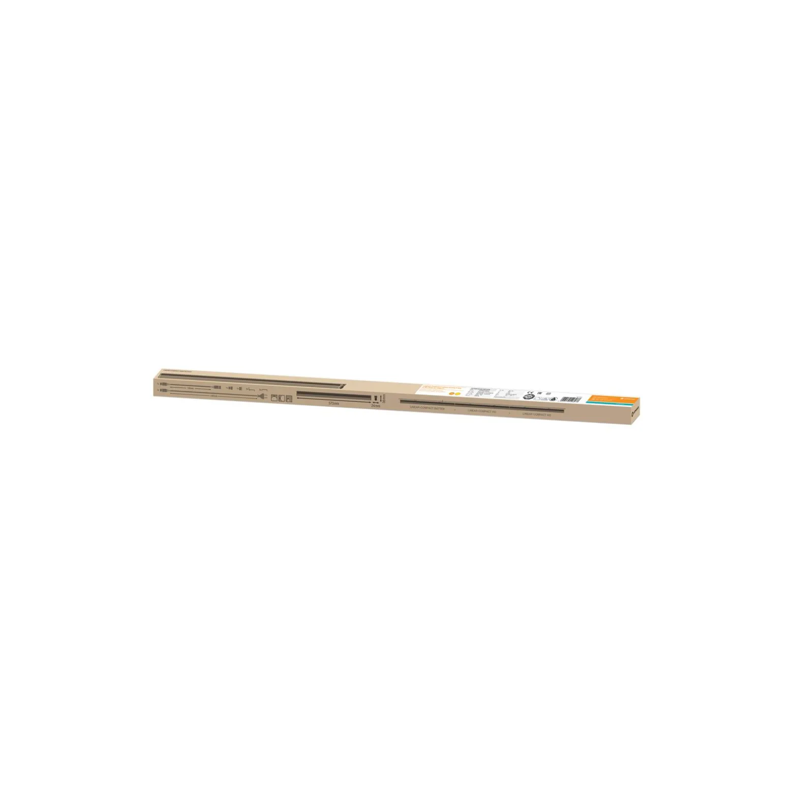Ledvance LED Allmänbruksarmatur Linear Kompakt High Output 10W 1000lm - 830 Varm Vit | 60cm