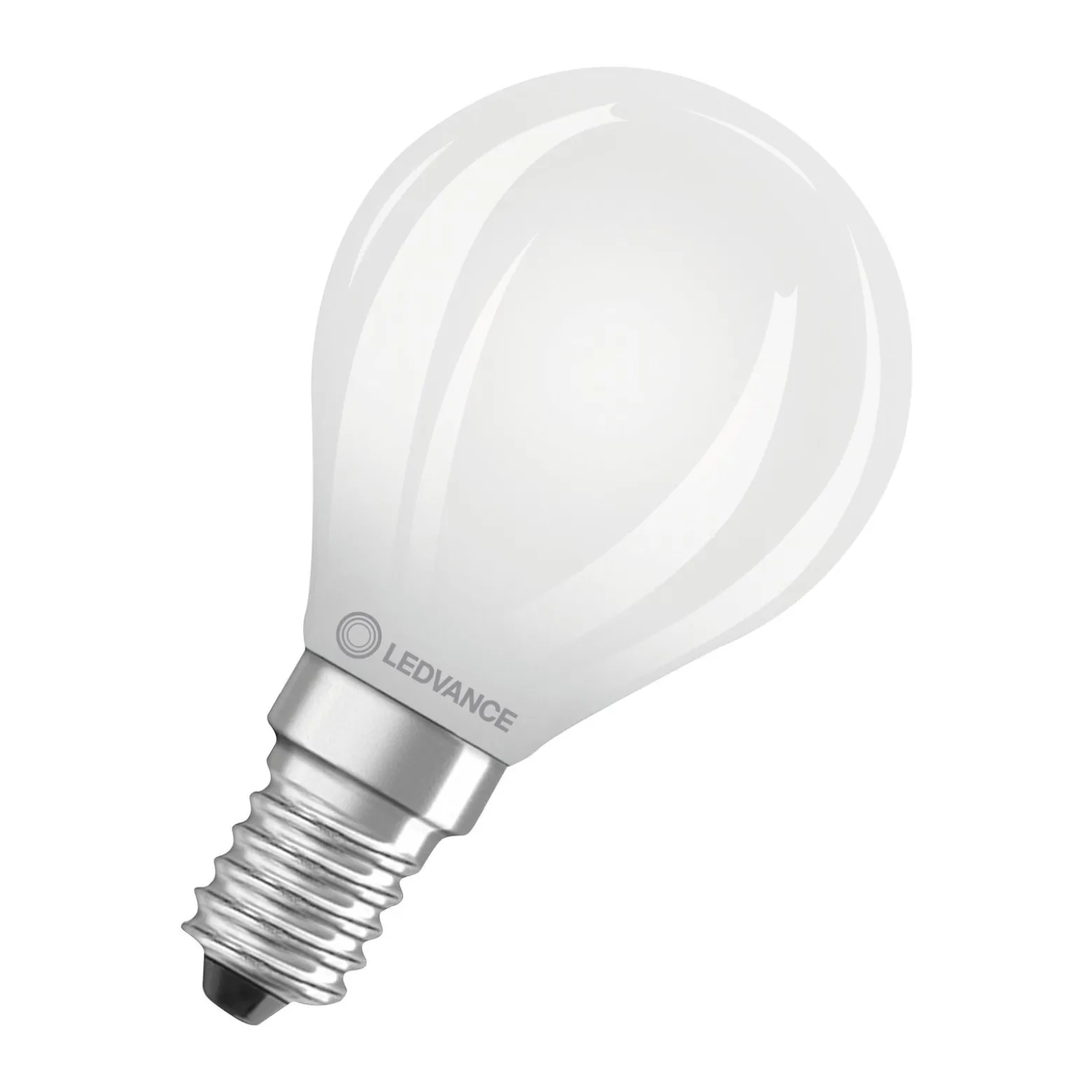 Ledvance LED Classic E14 Päron Filament Matt 1.2W 255lm - 827 Extra Varm Vit | Ersättare 25W