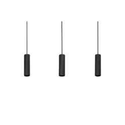 Ledvance LED Decor Pendellampa Drums Svart 7W 460lm - 830 Varm Vit
