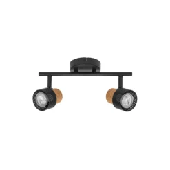 Ledvance LED Decor Spot Cork Stål Svart 6W 460lm - 827 Extra Varm Vit | Dimbar