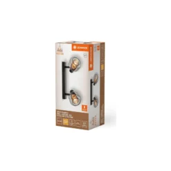 Ledvance LED Decor Spot Firefly Stål Svart 5.6W 500lm - 827 Extra Varm Vit | Dimbar